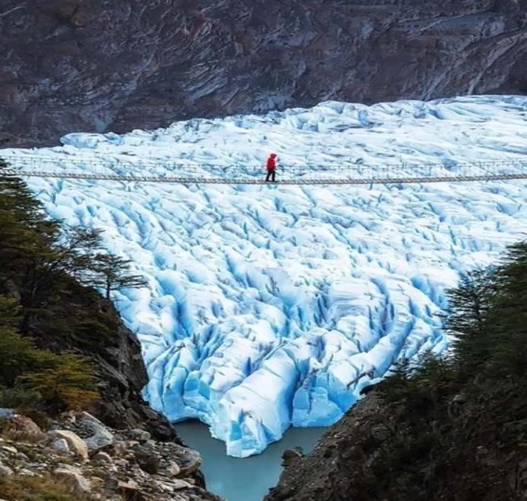 Maravilhas glaciais à esquerda